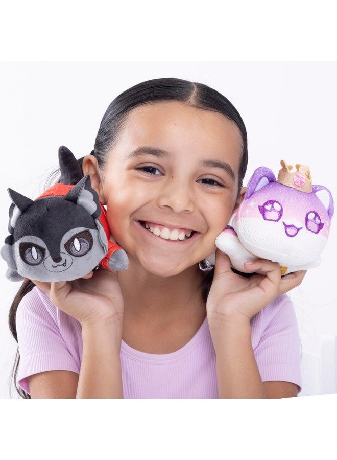 ابهماو دمية Meemeow Mystery Plush مقاس 6 بوصات - السلسلة 6؛ قناة ألعاب على اليوتيوب، Blind Box، 1 من 10 أصدقاء محتملين، Friends Meemeows، منتجات رسمية - Image 2