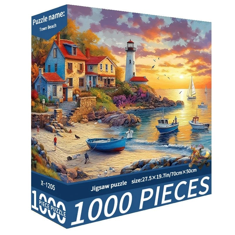 Bluejw Printing 1000 2000 Pieces Adults Jigsaw Puzzle Game Manufacturer  Jigsaw Puzzle - Image 1
