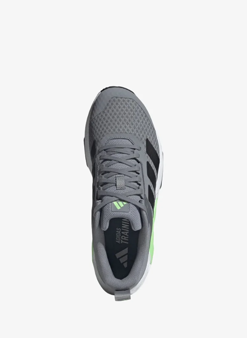 Adidas GREY/CBLACK/LIMBUR Dropset Control Training Shoes for Men | Best Price UAE