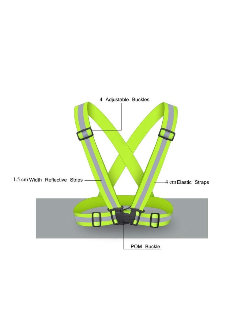 Generic COOLBABY Reflective Vest Unisex(Green）  - Image 2