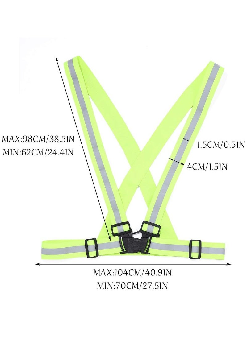 Generic COOLBABY Reflective Vest Unisex(Green）  - Image 4