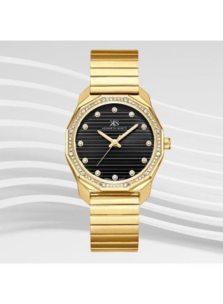 Kenneth Scott K24505-GBGB Women's Analog Display Watch & Stainless Steel Strap Gold - pzsku/Z59061D0000AA82DC9994Z/45/1754657688/9a0ba352-edf1-4890-82a8-b4308bebed77