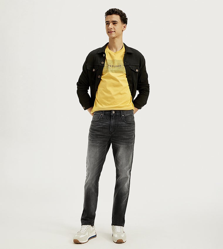 ليفايز جينز رجالي ريدلوب  بقصة ضيقة مستدقة وخصر متوسط