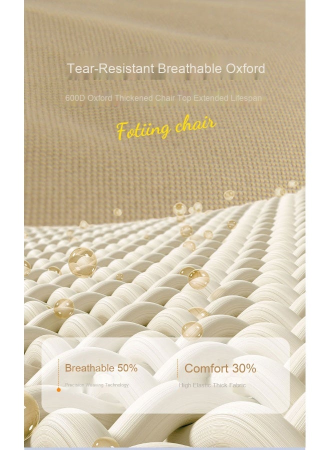 Anna Outdoor Portable Multi-Functional Folding Lounge Chair for Camping and Beach Relaxation - Image 4