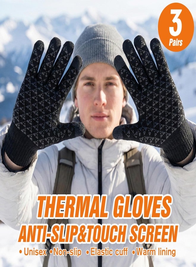 MA COWCF Winter Gloves (Black, One Size) - Image 2