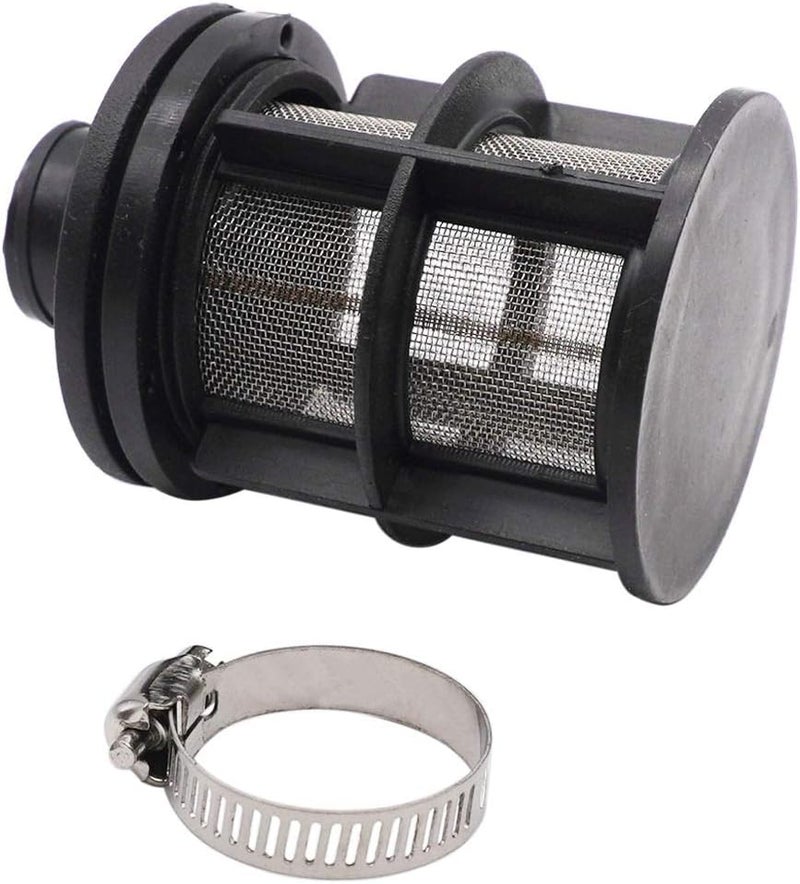 AIB2C 25mm Air Intake Filter Silencer with Seal Clamp - Image 2