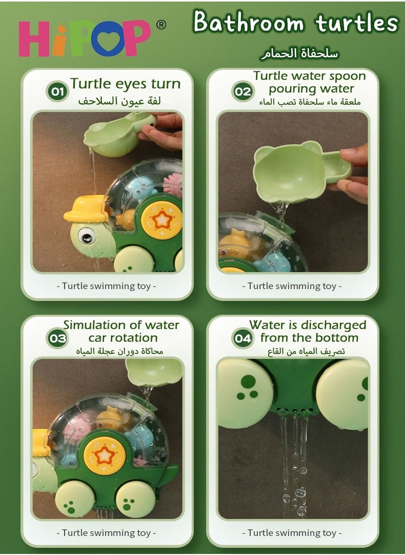 Baby Bathroom Toys,Multifunctional Gameplay,Baby Scenes Bathtub Toy