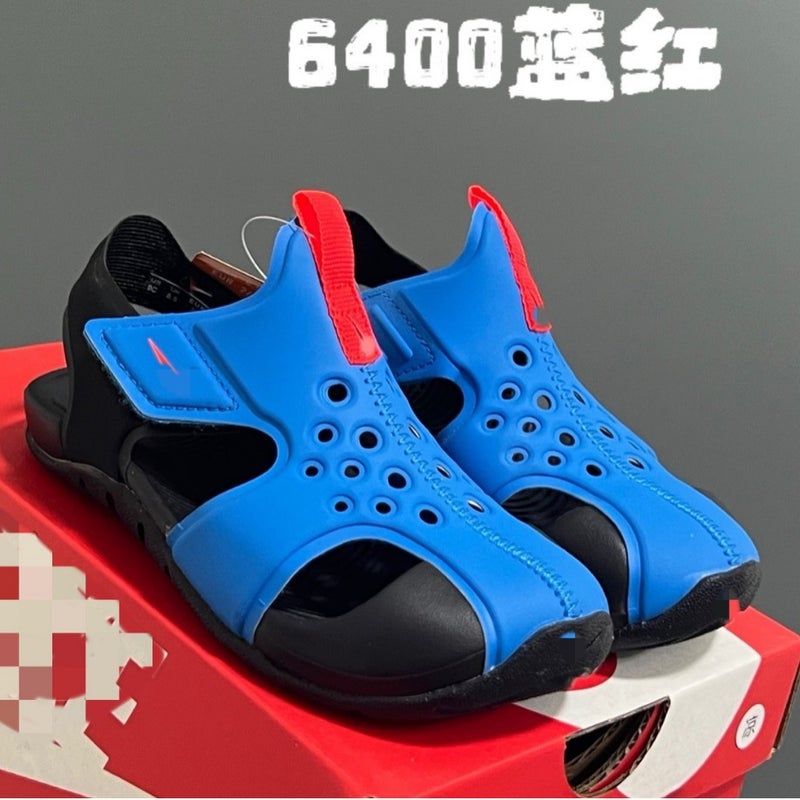 Putian Kidsren'S Shoes Nk Style Soft-Soled Airplane Toe Hole Beach Shoes For Boys And Girls, Kidsren'S Sandals - Image 3