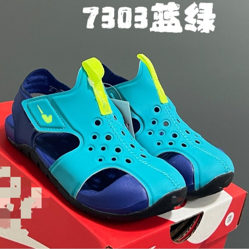 Putian Kidsren'S Shoes Nk Style Soft-Soled Airplane Toe Hole Beach Shoes For Boys And Girls, Kidsren'S Sandals - Image 4