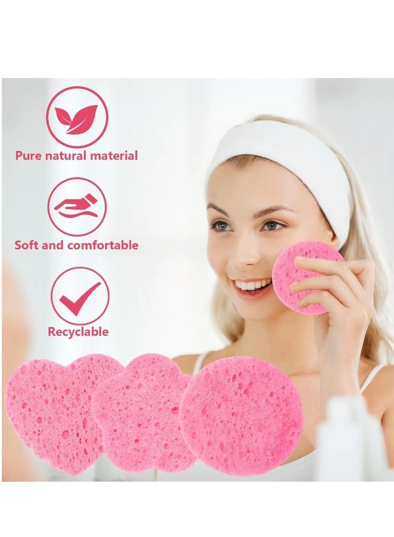 Facial Cleansing Sponge 50 Pcs - Image 3