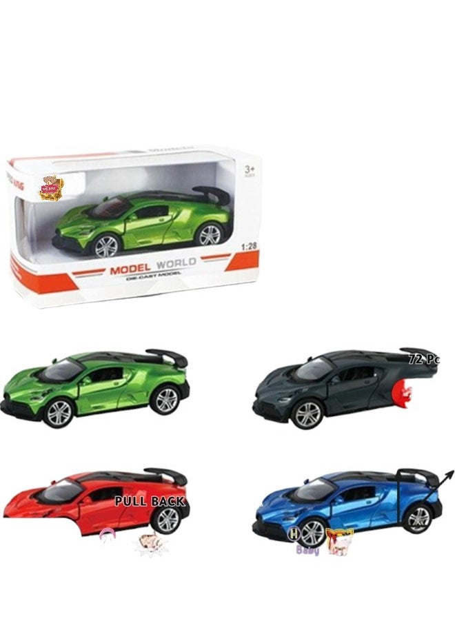 Toy Box - Alloy Pull Back Toy Racer Car Sports Car For Kids - Image 1