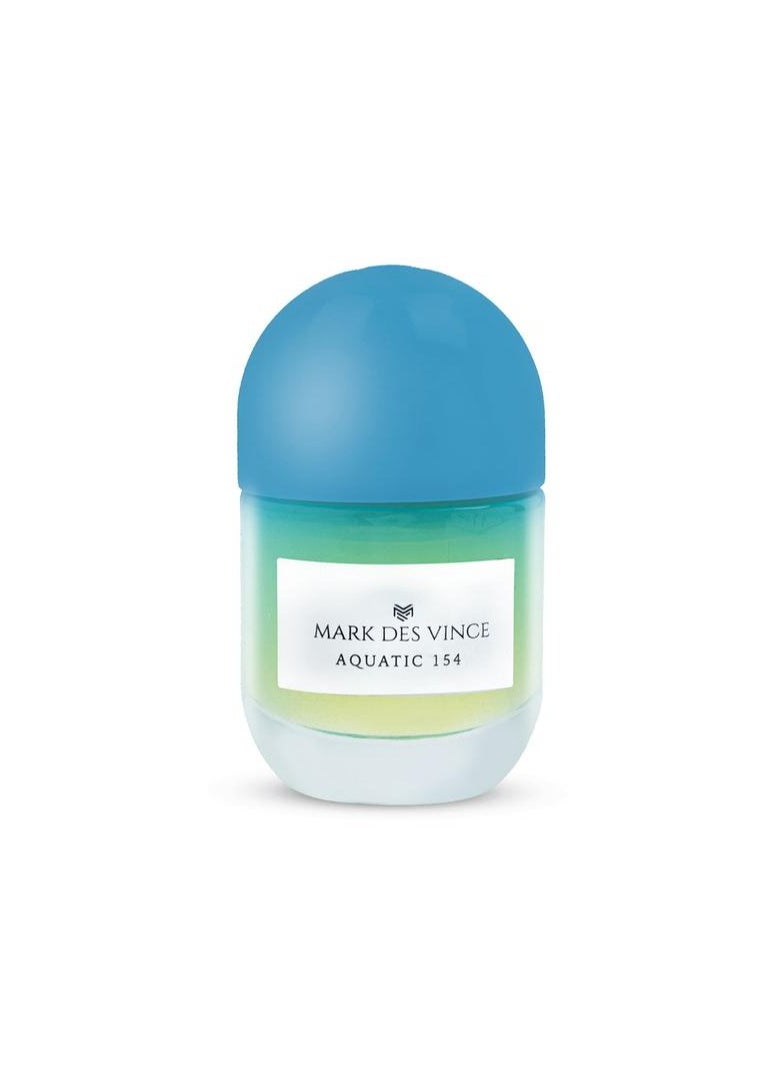 MARK DES VINCE - Mark Des Vince Aquatic 154 Concentrated Perfume 15ML  For Unisex - Image 1