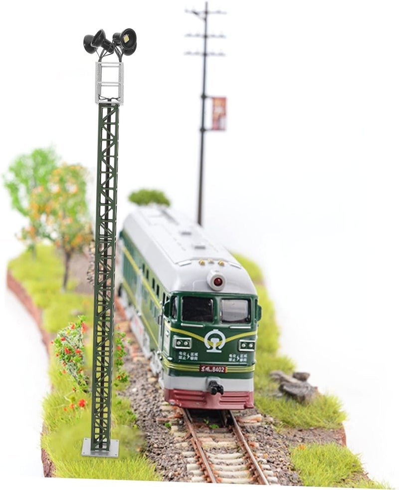Uonlytech Mini Railroad Light Model for DIY Sand Table Decor Simulated Traffic for Micro Landscape for Mini House Supply and Scene Decoration - Image 5