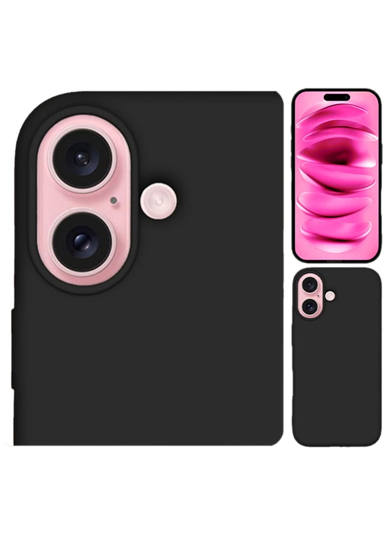 (for iPhone 16) Case, Slim Silicone Case, Full Covered Anti Scratch Shockproof Protective Cover - Image 2