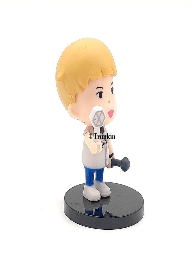 Trunkin Exo Music Band Action Figure |PVC Baekhyun Figurine | Collectibles Toy Model Set for Collection| Kpop - Image 2