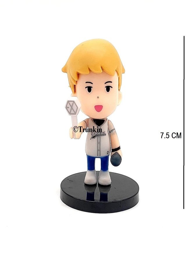Trunkin Exo Music Band Action Figure |PVC Baekhyun Figurine | Collectibles Toy Model Set for Collection| Kpop - Image 3
