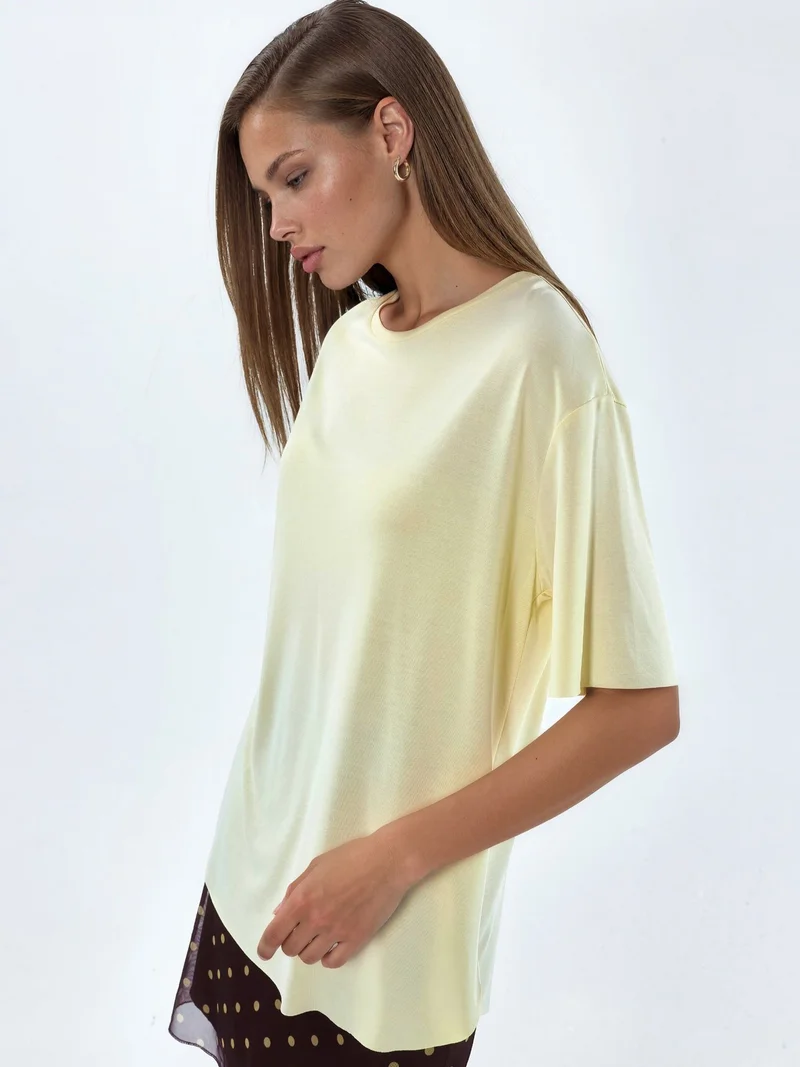 بوسيم BUSEM Loose Fit Crew Neck T-Shirt