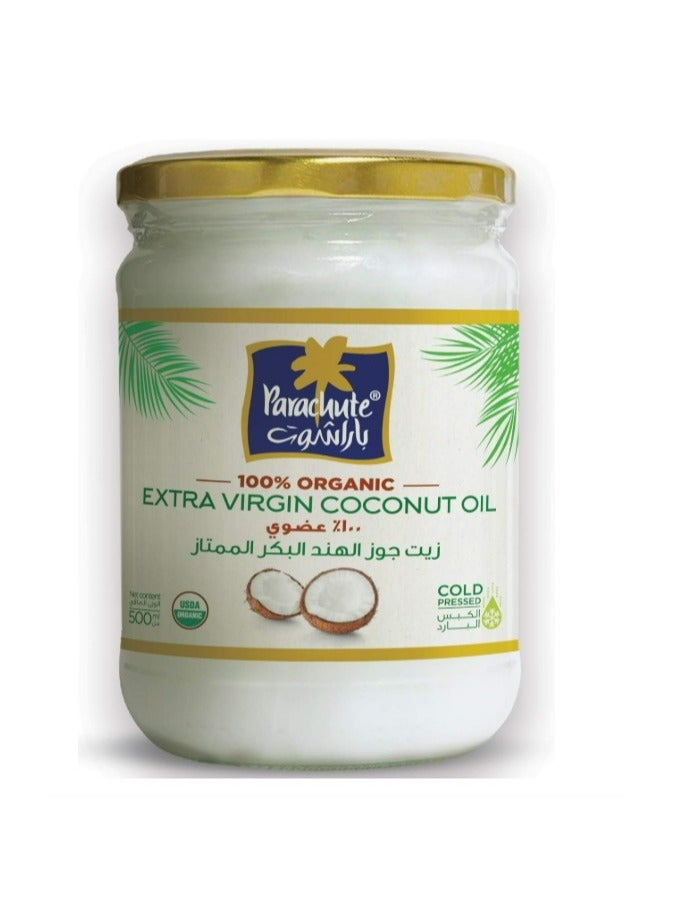 Parachute Advansed Parachute Organic Extra Virgin Coconut Oil 500ml - Image 1