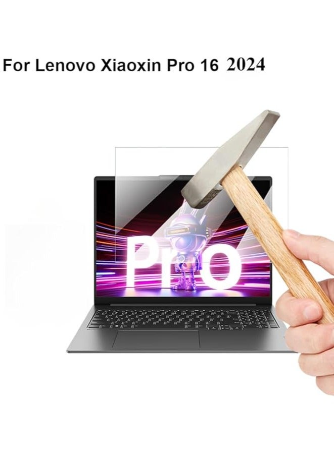Screen Protector Compatible with 16-inch Lenovo Xiaoxin Pro 16 2024 Protector Film, Protective Film 9H High-Definition Tempered Film - Image 2