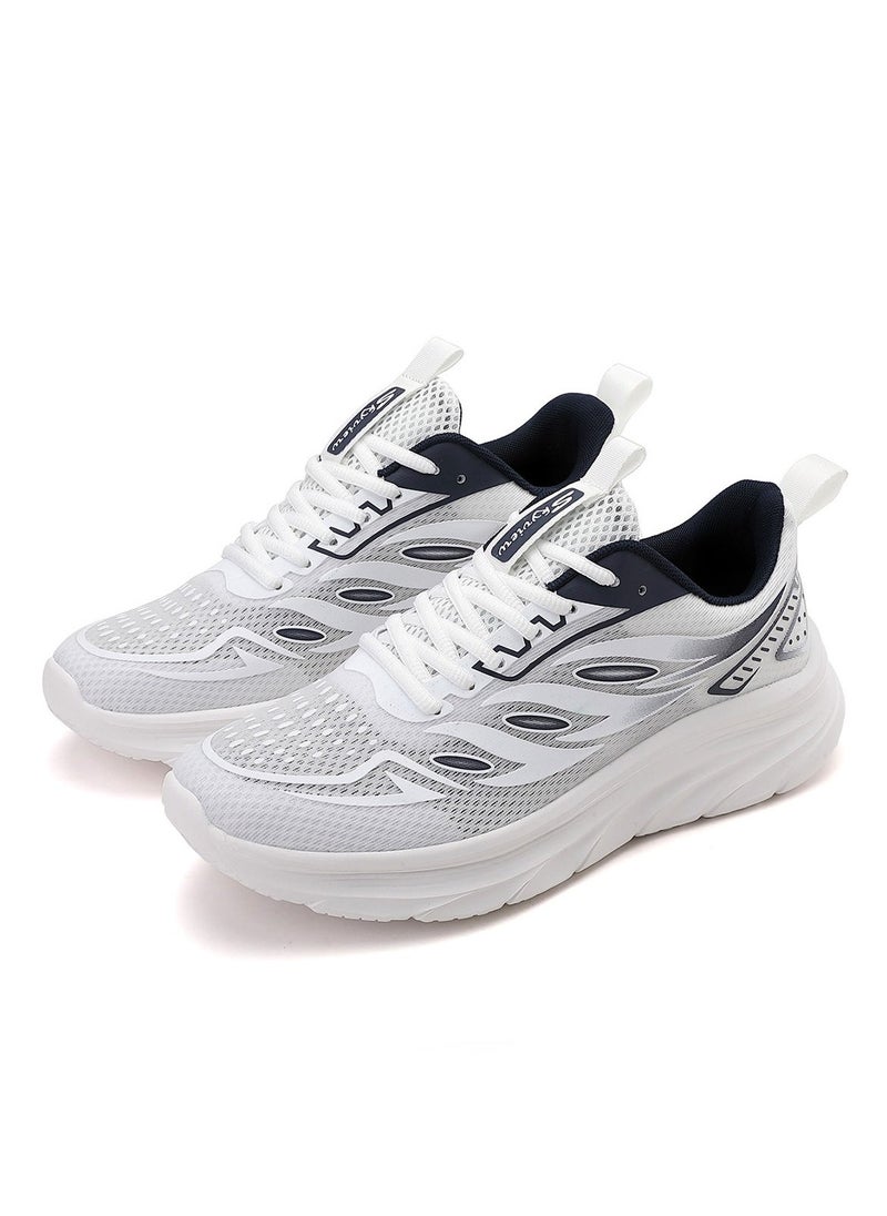 سكاي فيوأحذية المشي الرجالية Sky View أحذية الجري المسامية أحذية رياضية رياضية للتنس أحذية رياضية للرجال كاجوال سهلة الارتداء مريحة وخفيفة الوزن للتمرين - Image 3