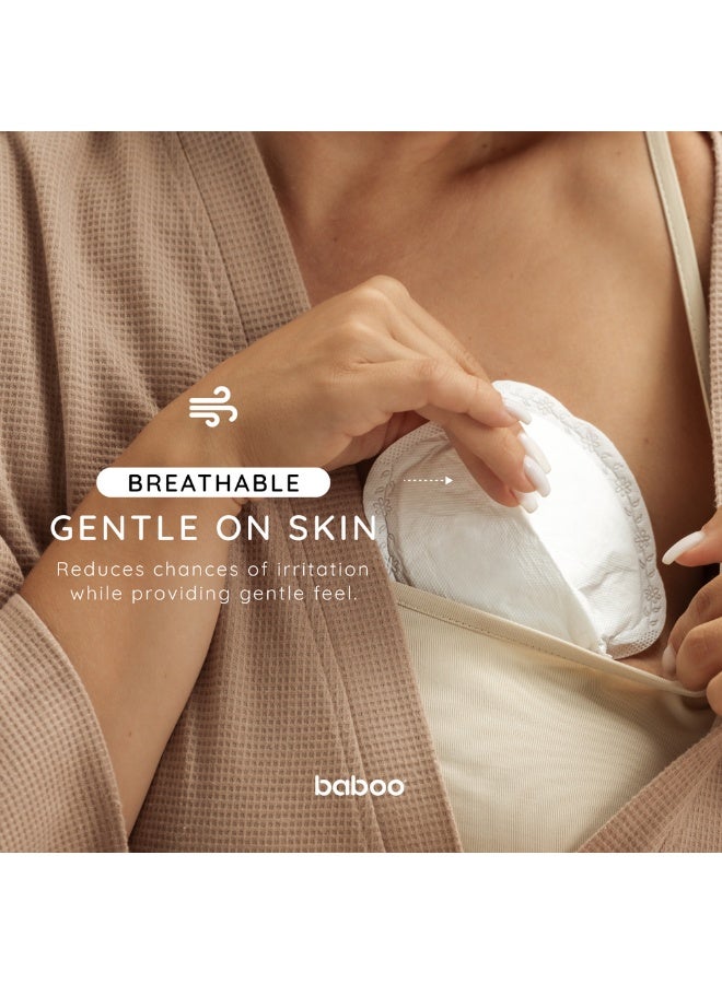 Baboo Premium Ultra-Slim Disposable Nursing Breast Pads | Disposable Nursing Pads, Super Absorbent and Breathable Breastfeeding Pads, Make The Breasts Light Unburdened and High Absorbency 40 Pcs - Image 4