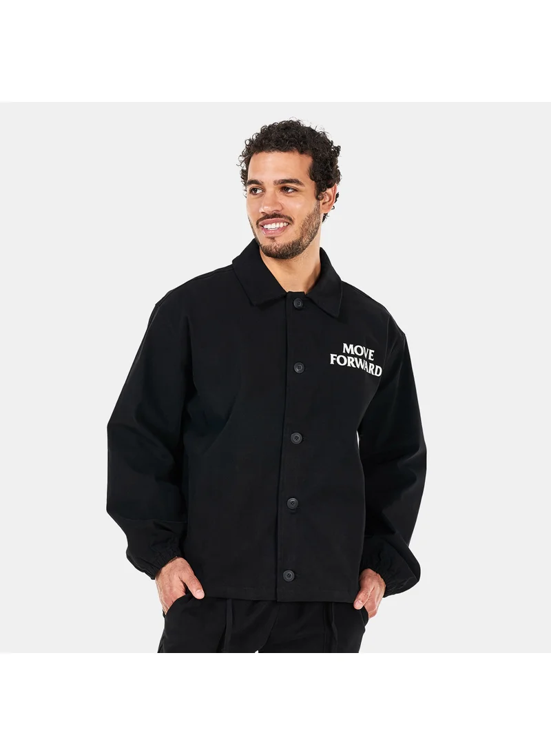 Tee Library Men's Button Closure Jacket