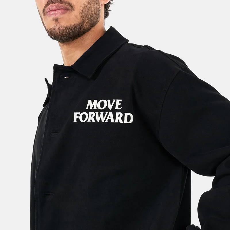 Tee Library Men's Button Closure Jacket