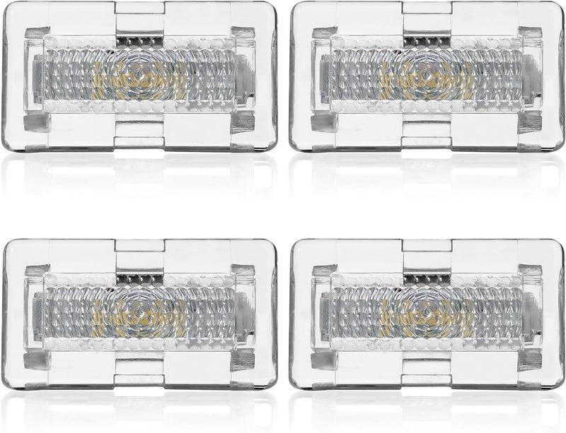 Oznium Ultra-Bright Easy-Plug Replacement LED Interior Lighting Upgrade for Tesla Models S, X, 3, and Y - 4 Pack - Image 1