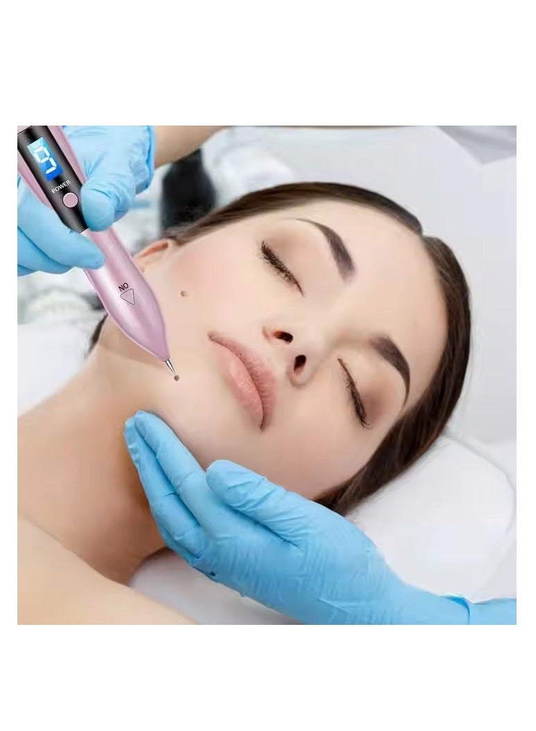 Generic LCD display beauty mole removal pen, painless tattoo wart removal pen, portable beauty care equipment, small white mole removal pen, small mole removal pen, home facial traceless water repair cream  - Image 2