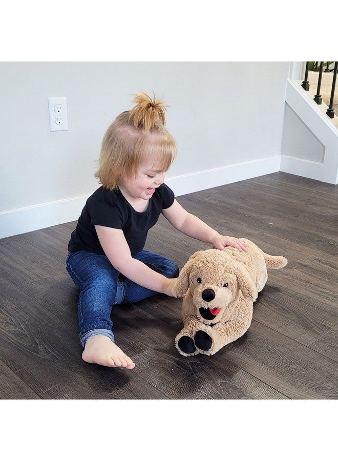 LotFancy Dog Stuffed Animals Plush, 21" Soft Cuddly Golden Retriever Plush Toys, Large Stuffed Dog, Puppy Dog Stuffed Animals, Birthday Gift for Kids Girls Pets - Image 4