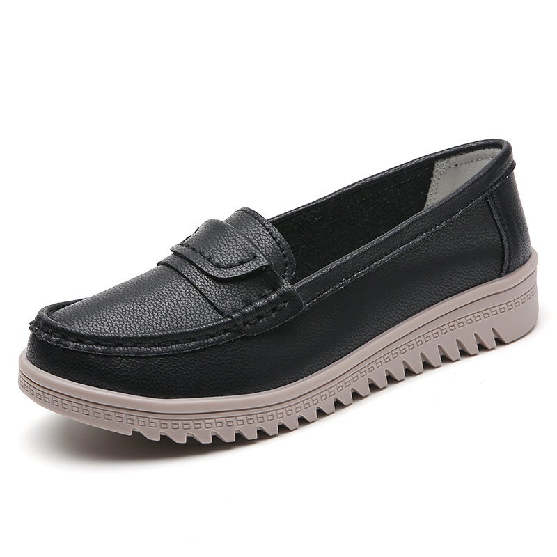 2025 Dropshipping All-Season Slip-On Soft-Soled Large Size Mom Shoes 35-42 - Image 1