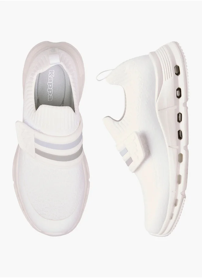 كابا Girl's Logo Detail Slip-On Sports Shoes with Pull Tab