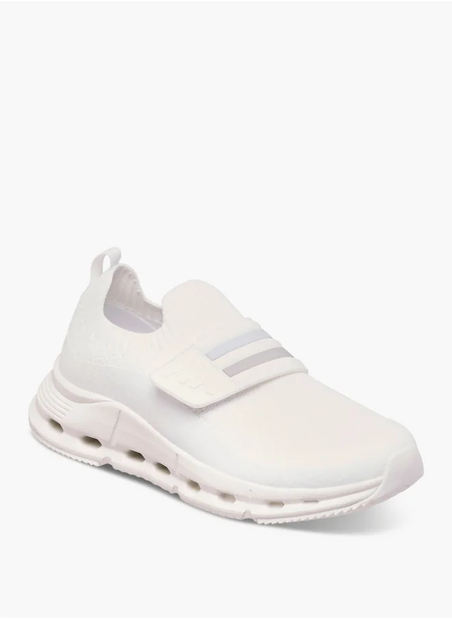 كابا Girl's Logo Detail Slip-On Sports Shoes with Pull Tab