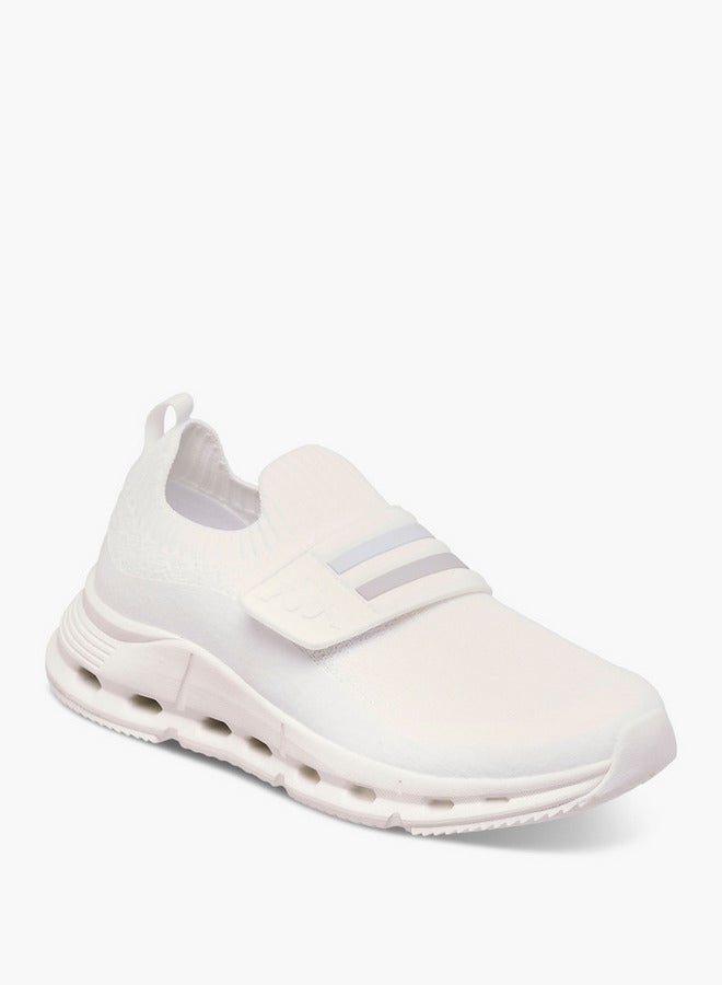Kappa Girl's Logo Detail Slip-On Sports Shoes with Pull Tab  - Image 2