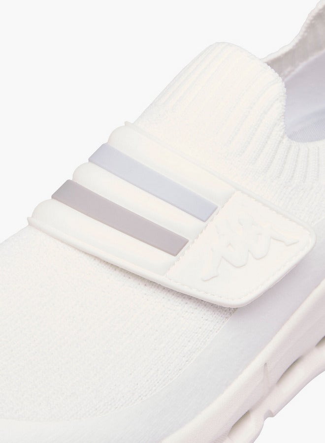 Kappa Girl's Logo Detail Slip-On Sports Shoes with Pull Tab  - Image 4