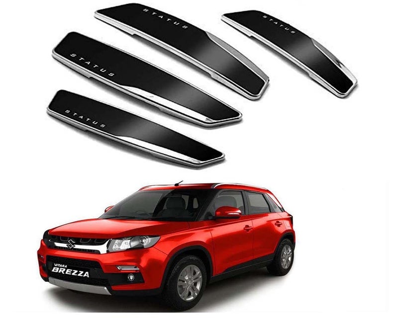 Auto E-Shopping Status Car Door Guard Edge Protector Black Color for Brezza Set of 4 Pieces - Image 5