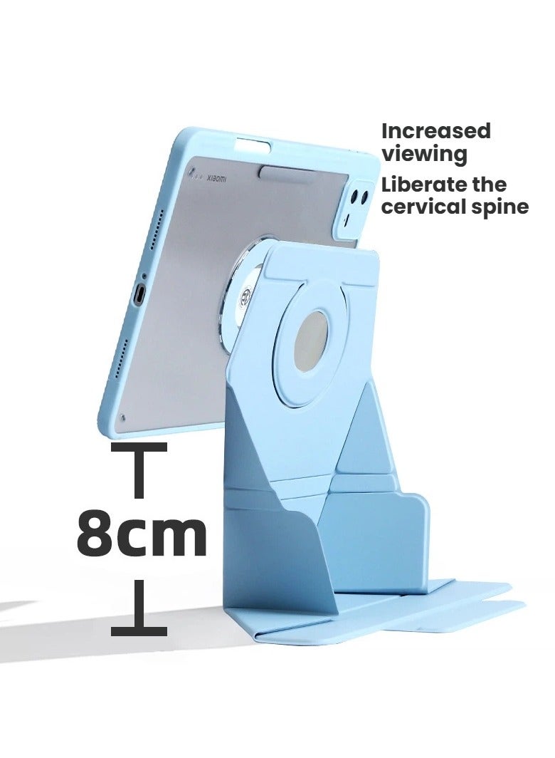 عام غطاء حلقة مغناطيسية عمودي لـ Xiaomi Pad 8/8 Pro 11.2 بوصة - حامل دوار منفصل، حماية شاملة من السقوط - Image 3