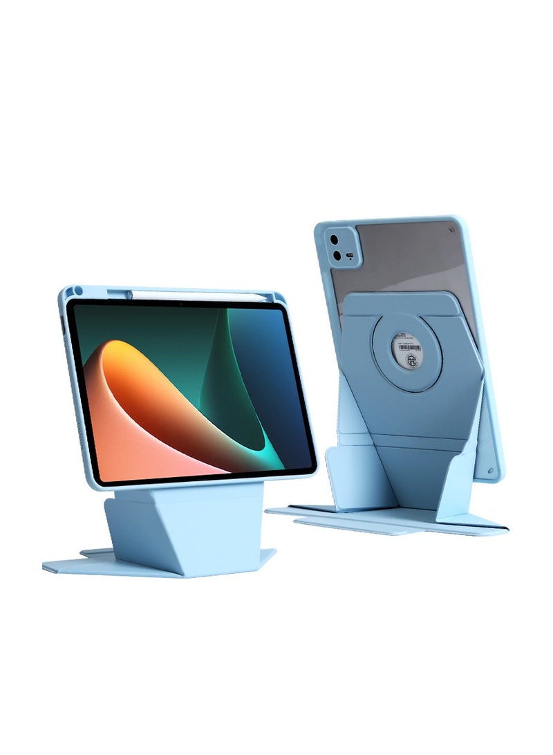 عام غطاء حلقة مغناطيسية عمودي لـ Xiaomi Pad 8/8 Pro 11.2 بوصة - حامل دوار منفصل، حماية شاملة من السقوط - Image 1