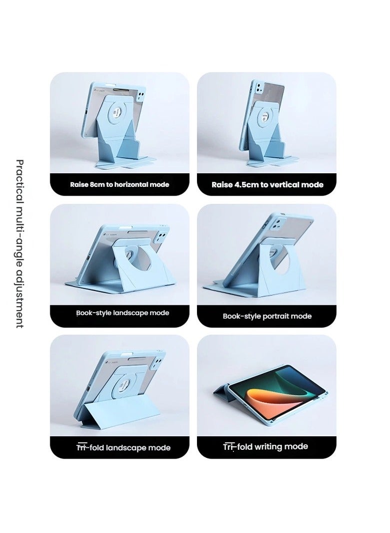 عام غطاء حلقة مغناطيسية عمودي لـ Xiaomi Pad 8/8 Pro 11.2 بوصة - حامل دوار منفصل، حماية شاملة من السقوط - Image 5