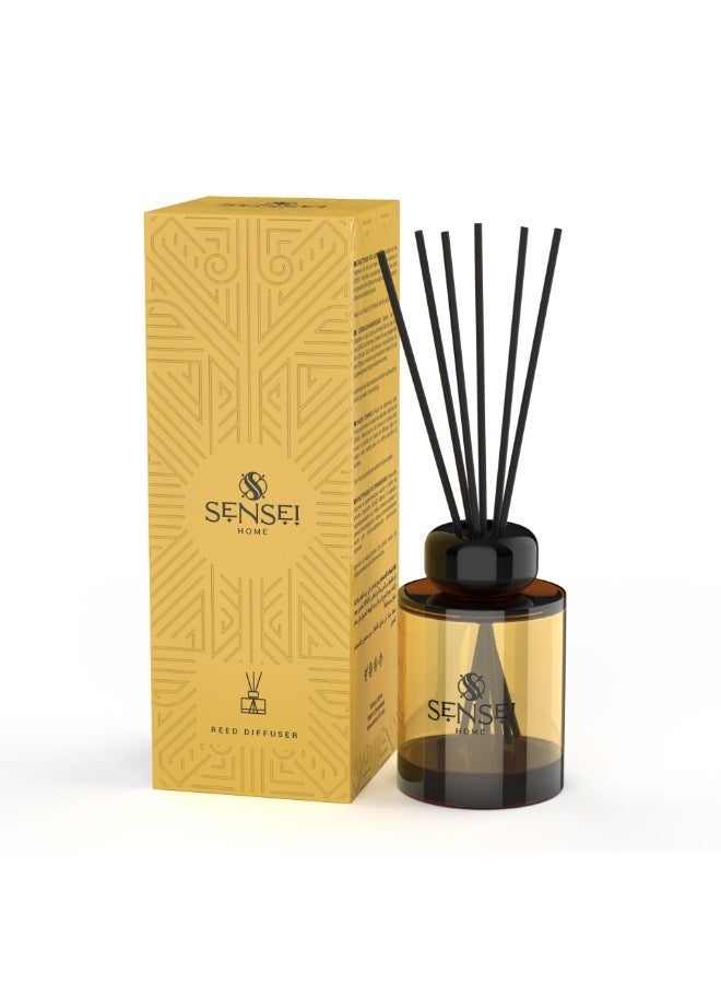 SENSEI Reed Diffuser for Bedrooms, Living Spaces, Hotels and Offices | 150ml Long Lasting Fragrance | Tropical Fruity Scent - Image 1