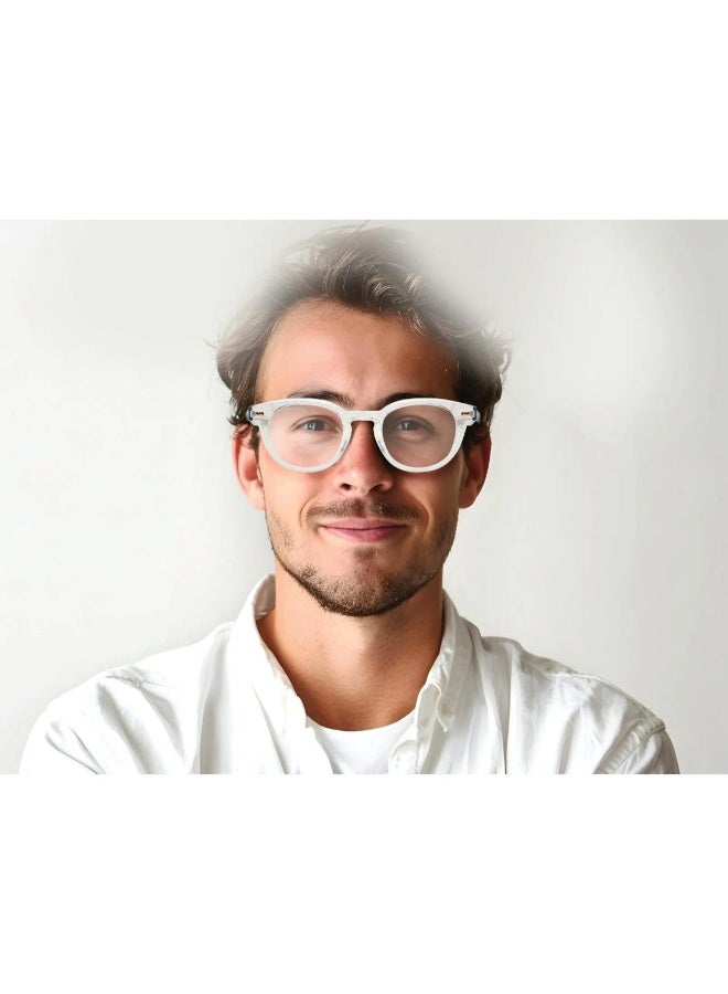 Porodo Lifestyle San Marino Anti-Blue Light Glasses with Scratch-Resistant TR90 Frame - Image 3