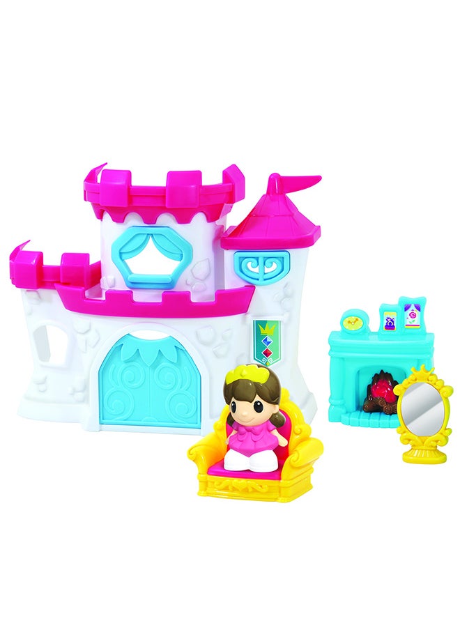 Happy Kids Little Learners Princess’ Palace - Rideable Noble Horse, Open And Close Gate, Accessories Included, 12m+  - Image 3