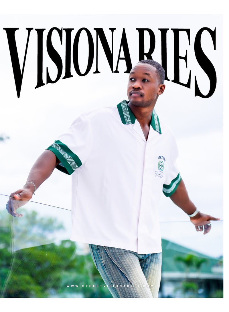 Street Visionaries STV Boxy Cream button down shirt  - Image 1