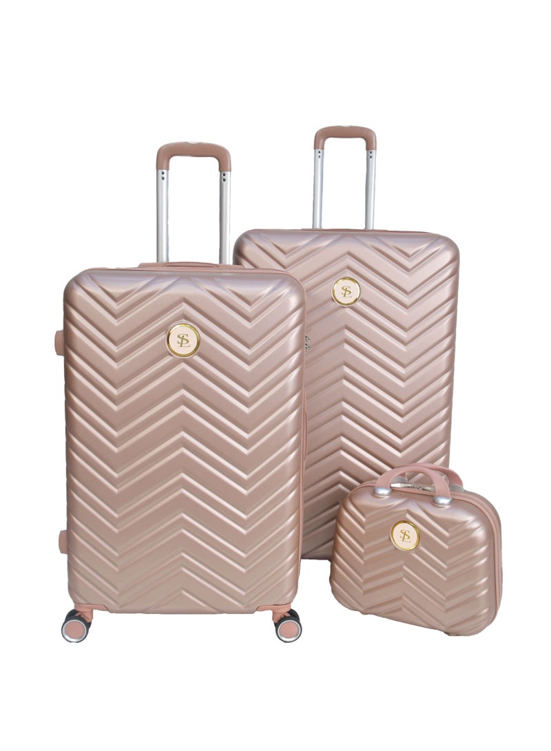 STAR LINE 5 Piece star line Luggage Trolley Bags Set - Image 3