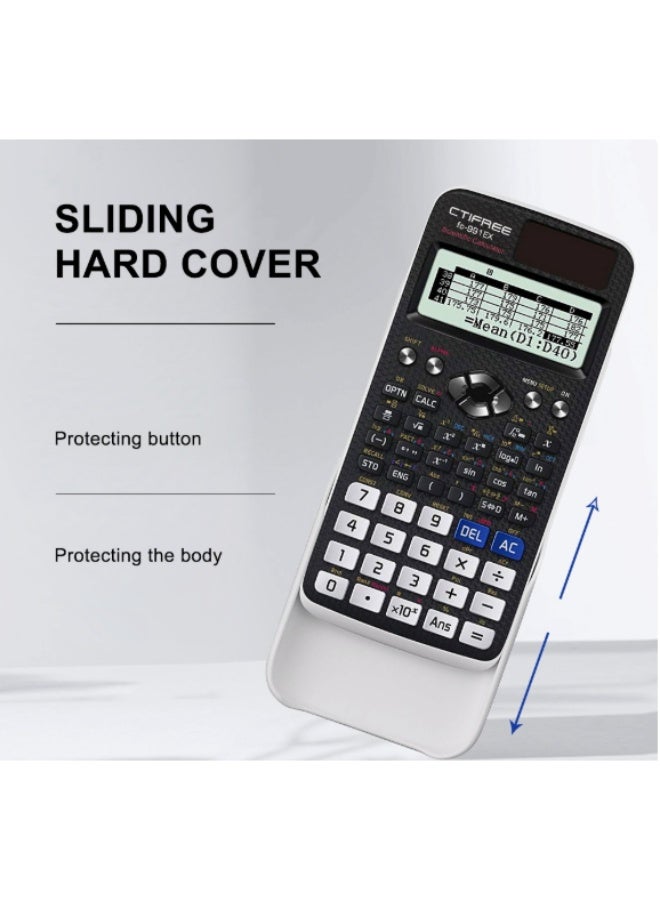 CTIFREE FX991EX Scientific Calculator with 552 Functions, Matrix and Equation Solving - Image 2