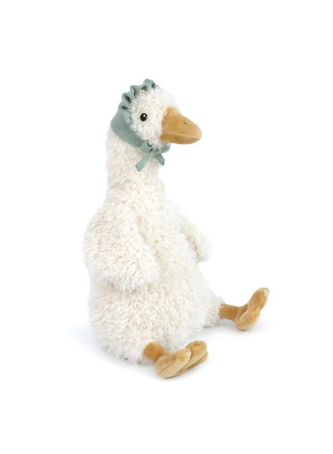 Mon Ami Greta Goose Stuffed Animal – 15” Plush Toy for Kids, Cute & Adorable, Embroidered Eyes & Beads, Soft & Cuddly, Nursery Décor, Premium Quality Plush, Huggable Toy - Image 1