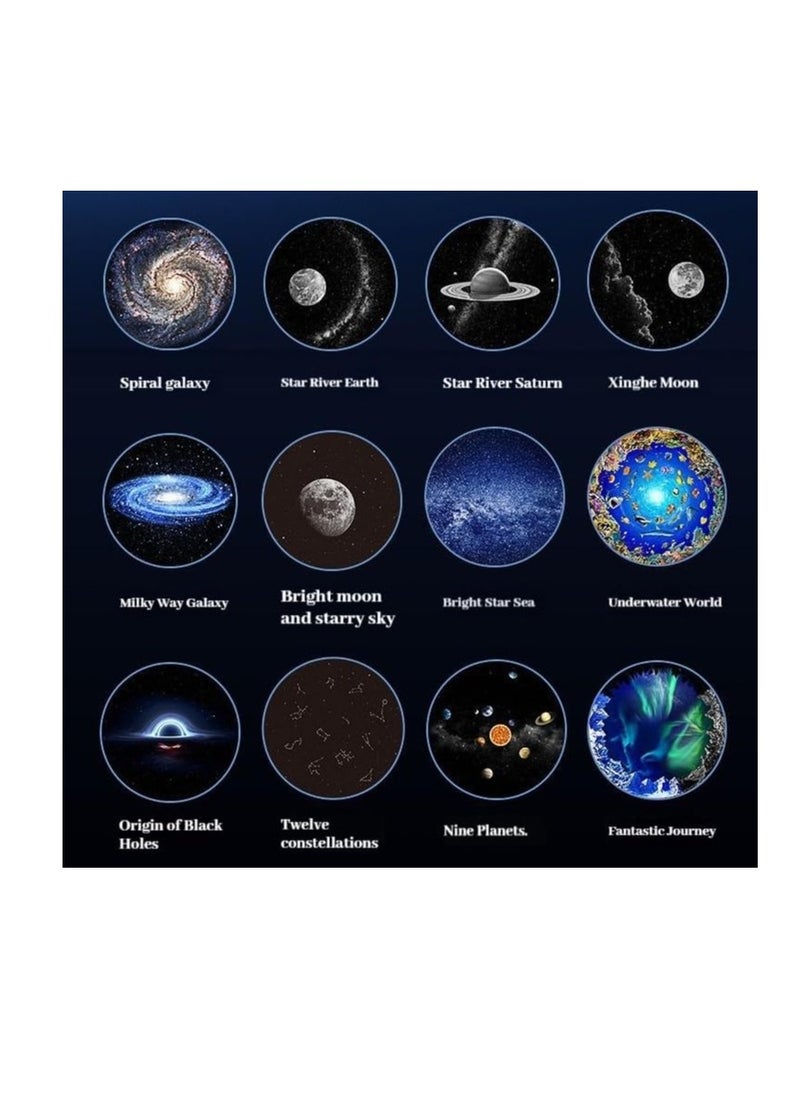 MOCOM - Astronaut Galaxy Projector – 6-in-1 HD Star Projector with Meteor Show, Ambient Lights, Timer & Auto Shut-Off | 360° Rotatable Planetarium Projector for Bedroom, Home Theater, and Ceiling Decor - Image 1