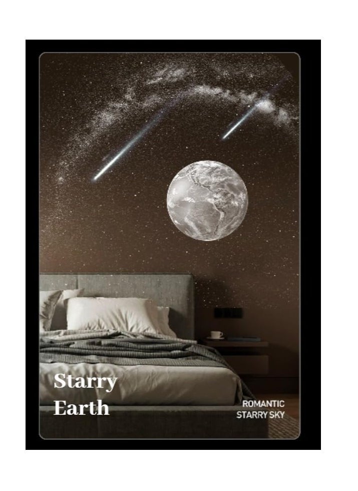 MOCOM - Astronaut Galaxy Projector – 6-in-1 HD Star Projector with Meteor Show, Ambient Lights, Timer & Auto Shut-Off | 360° Rotatable Planetarium Projector for Bedroom, Home Theater, and Ceiling Decor - Image 1
