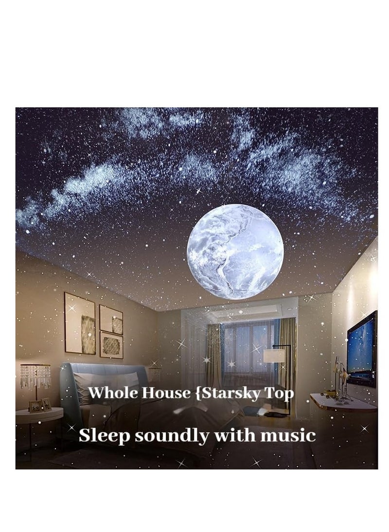 MOCOM - Astronaut Galaxy Projector – 6-in-1 HD Star Projector with Meteor Show, Ambient Lights, Timer & Auto Shut-Off | 360° Rotatable Planetarium Projector for Bedroom, Home Theater, and Ceiling Decor - Image 1