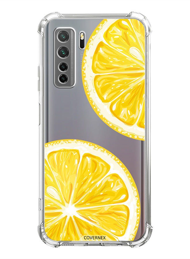 Covernex Shockproof Protective Case Cover For Huawei nova 7 SE Fresh Lemon Slice Background Cover - Image 1